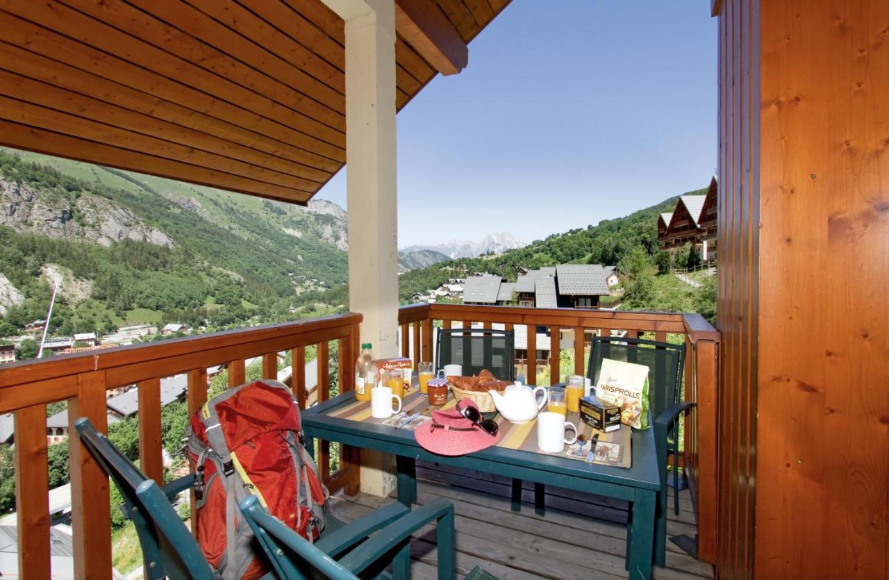 Résidence Odalys Le Hameau et les Chalets de la Vallée d'Or Valloire Exterior foto