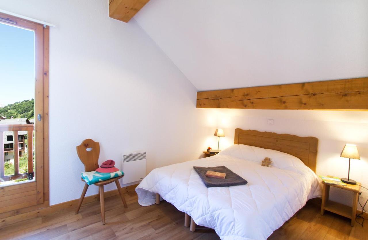 Résidence Odalys Le Hameau et les Chalets de la Vallée d'Or Valloire Exterior foto