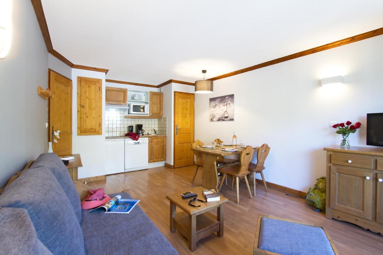 Résidence Odalys Le Hameau et les Chalets de la Vallée d'Or Valloire Exterior foto