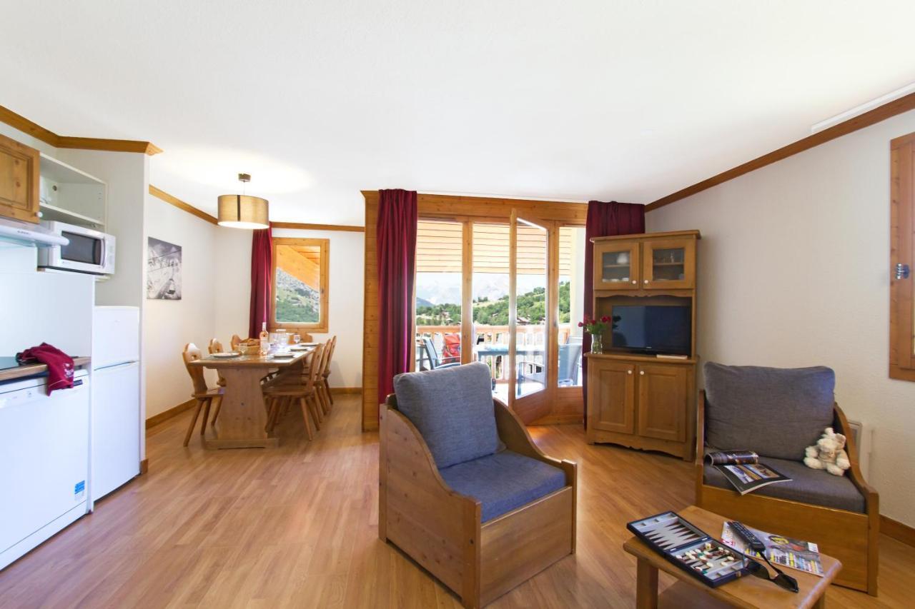 Résidence Odalys Le Hameau et les Chalets de la Vallée d'Or Valloire Exterior foto